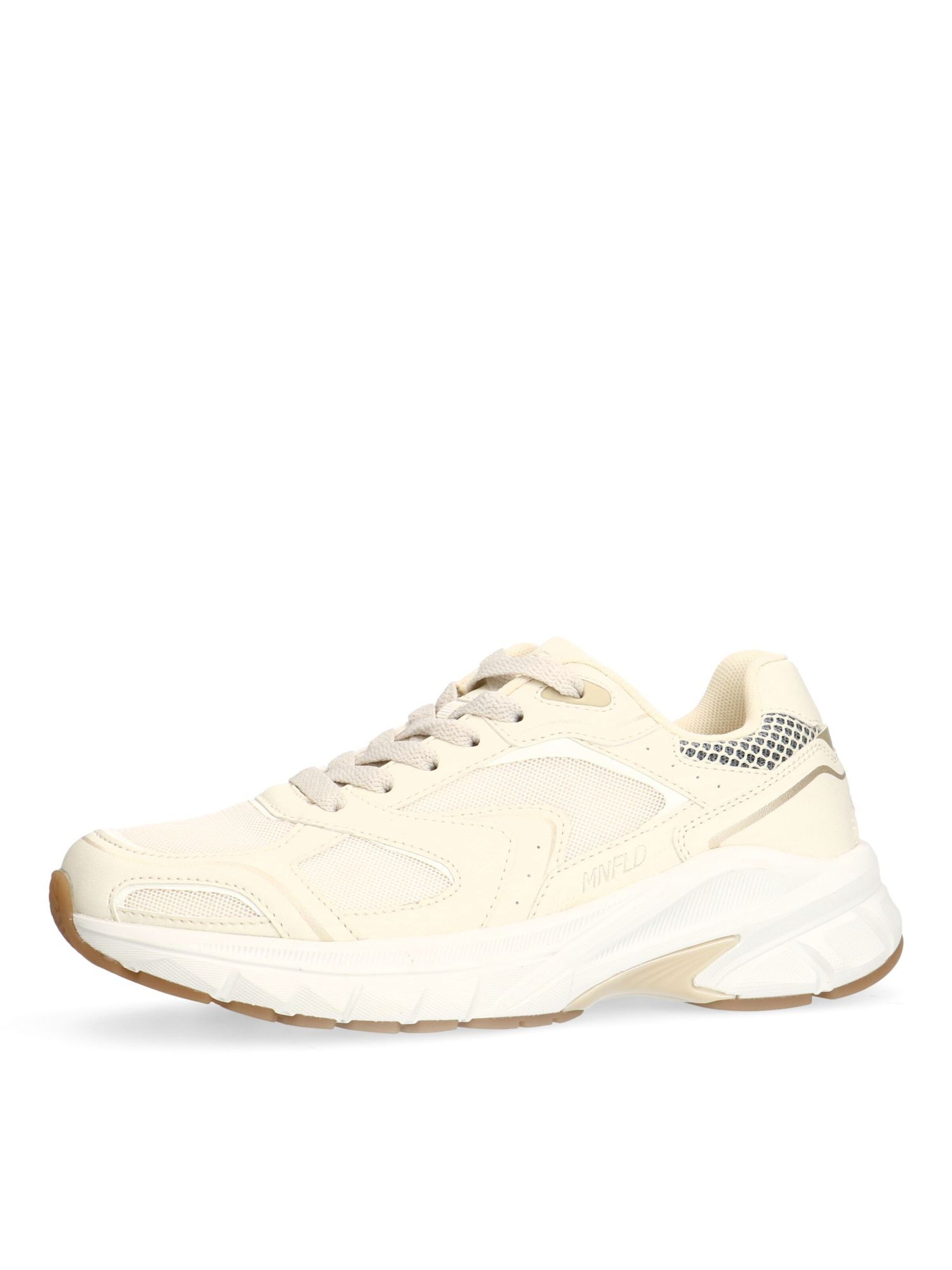 MANFIELD Sneakers in White: front