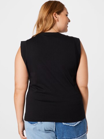 Vero Moda Curve Shirt 'Place' in Schwarz