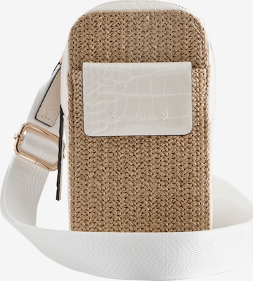 Next Clutch in Beige: Vorderseite