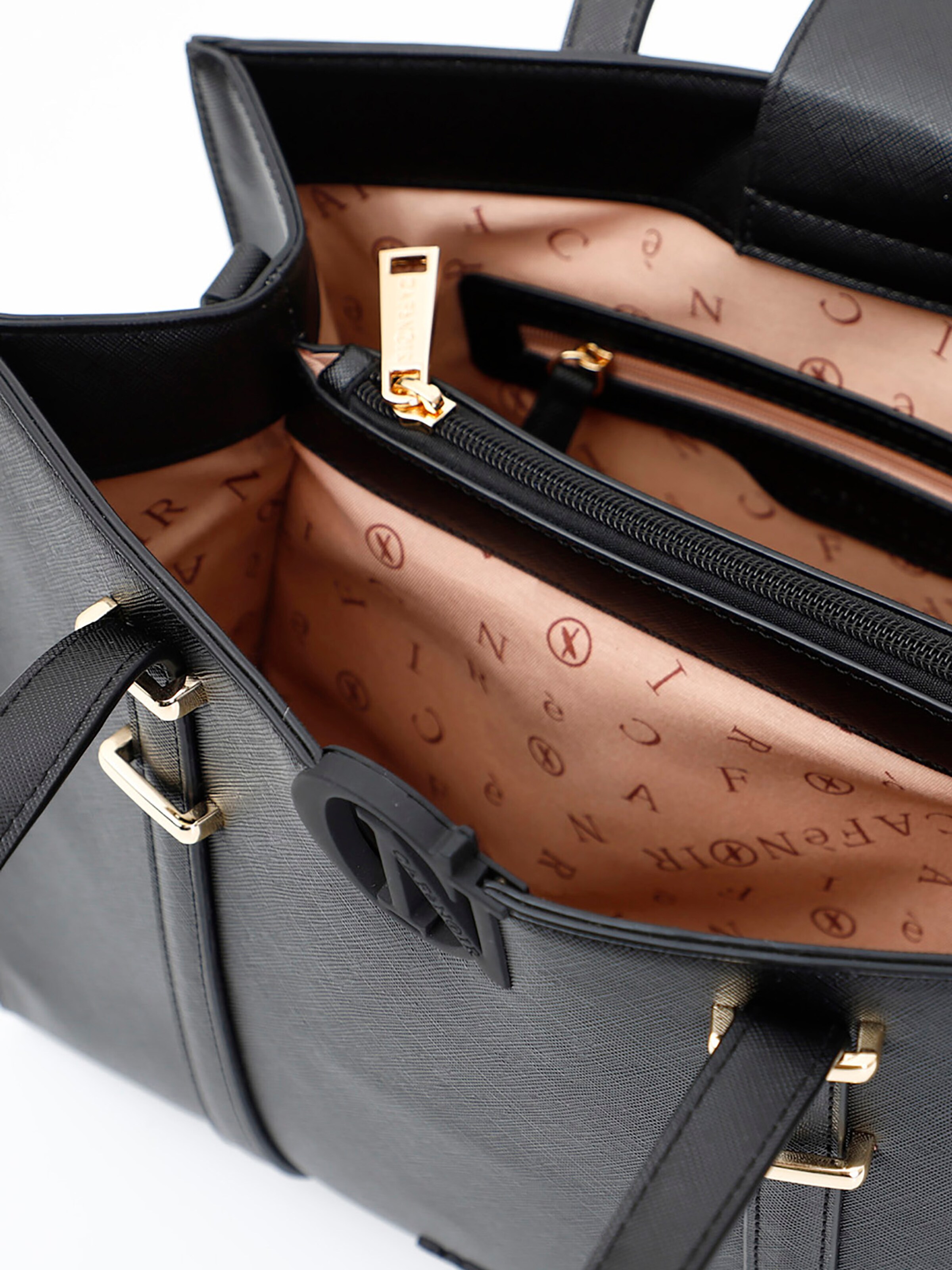 Poche ventrale CAFè NOIR en noir