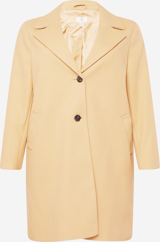 Manteau mi-saison River Island Plus en beige : devant