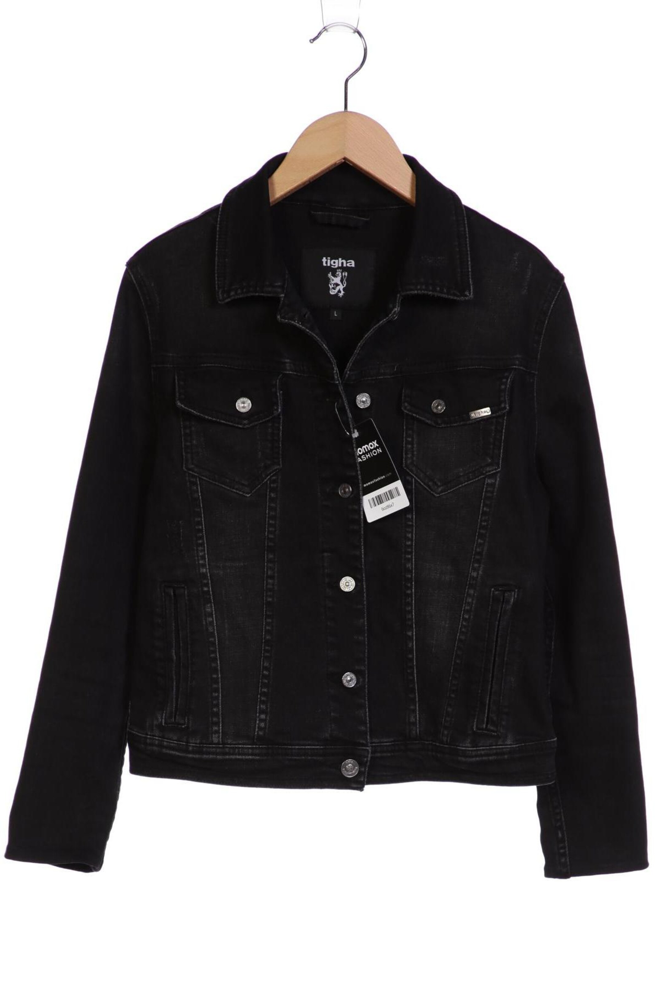 tigha Jacket & Coat in L in Black: front