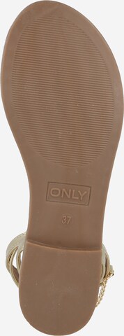 ONLY - Sandalias 'MELLY' en oro