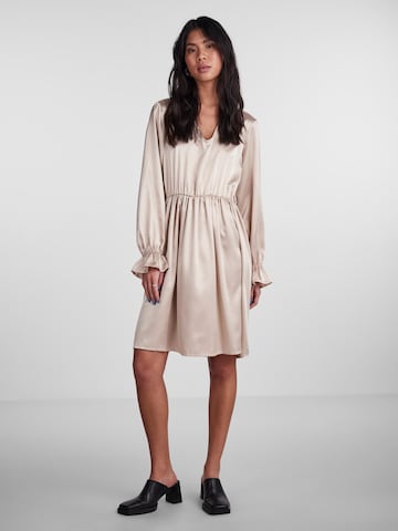 PIECES Cocktail Dress 'Slore' in Beige