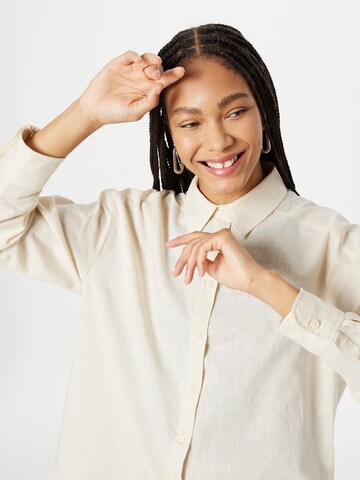 Monki Bluse i beige