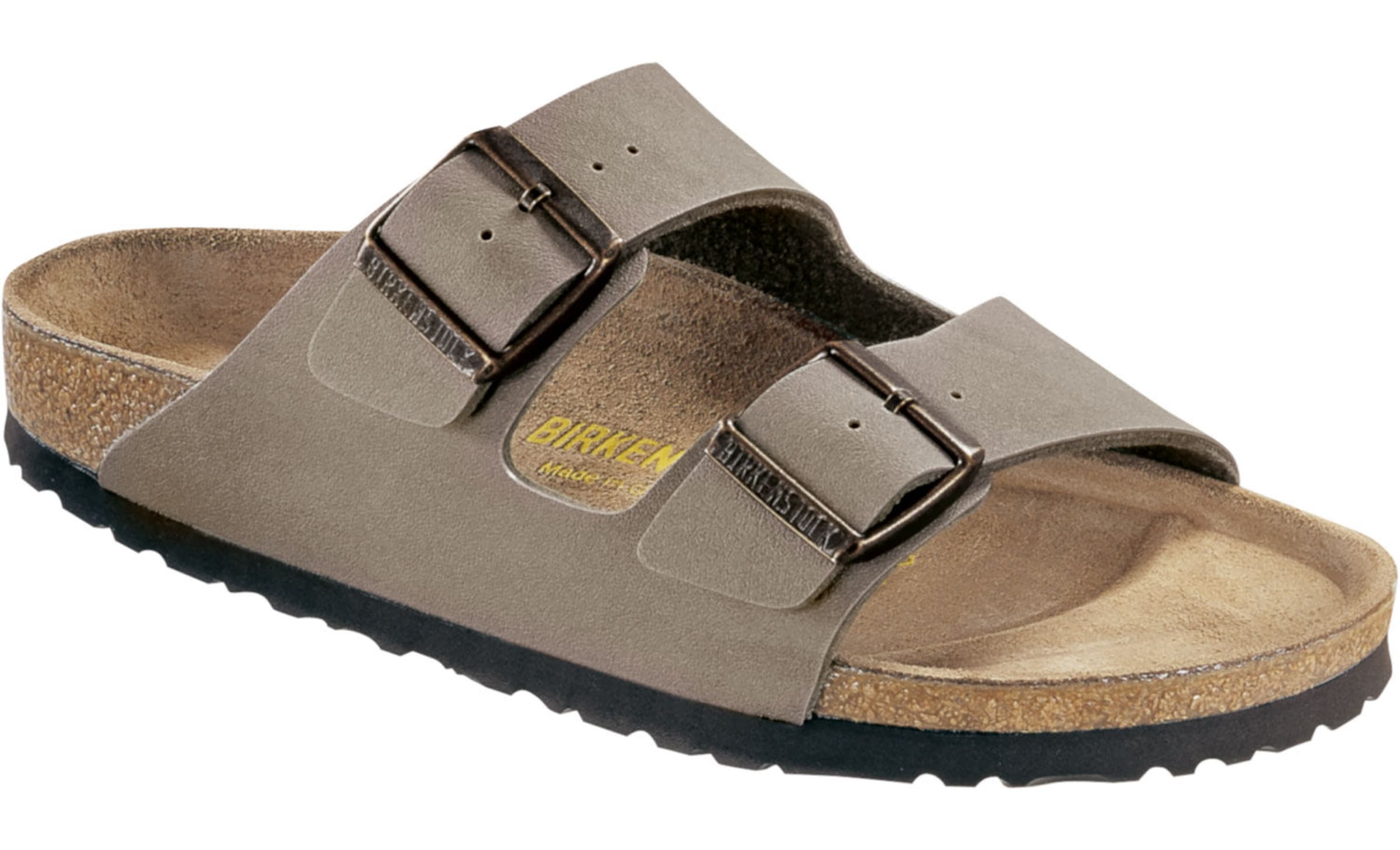 Ciabatta ' Arizona ' di BIRKENSTOCK in grigio: frontale