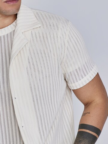 SikSilk Regular fit Overhemd in Beige