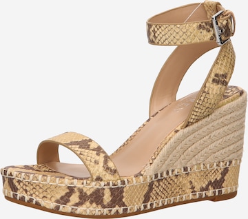 Lauren Ralph Lauren Strap sandal 'HILARIE' in Beige: front