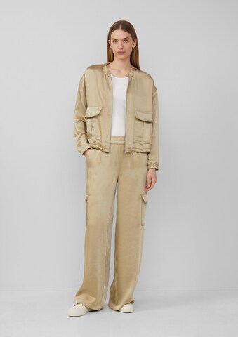Wide Leg Pantalon cargo s.Oliver en marron