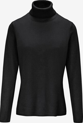 include Rollkragen-Pullover in Schwarz: predná strana