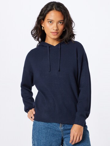 TOM TAILOR DENIM Sweater 'Knit' in Blue: front