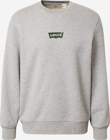 LEVI'S ® Mikina 'Standard Graphic Crew' – šedá: přední strana