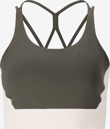 Athlecia Sport bh 'Aspasia' in Bruin: voorkant