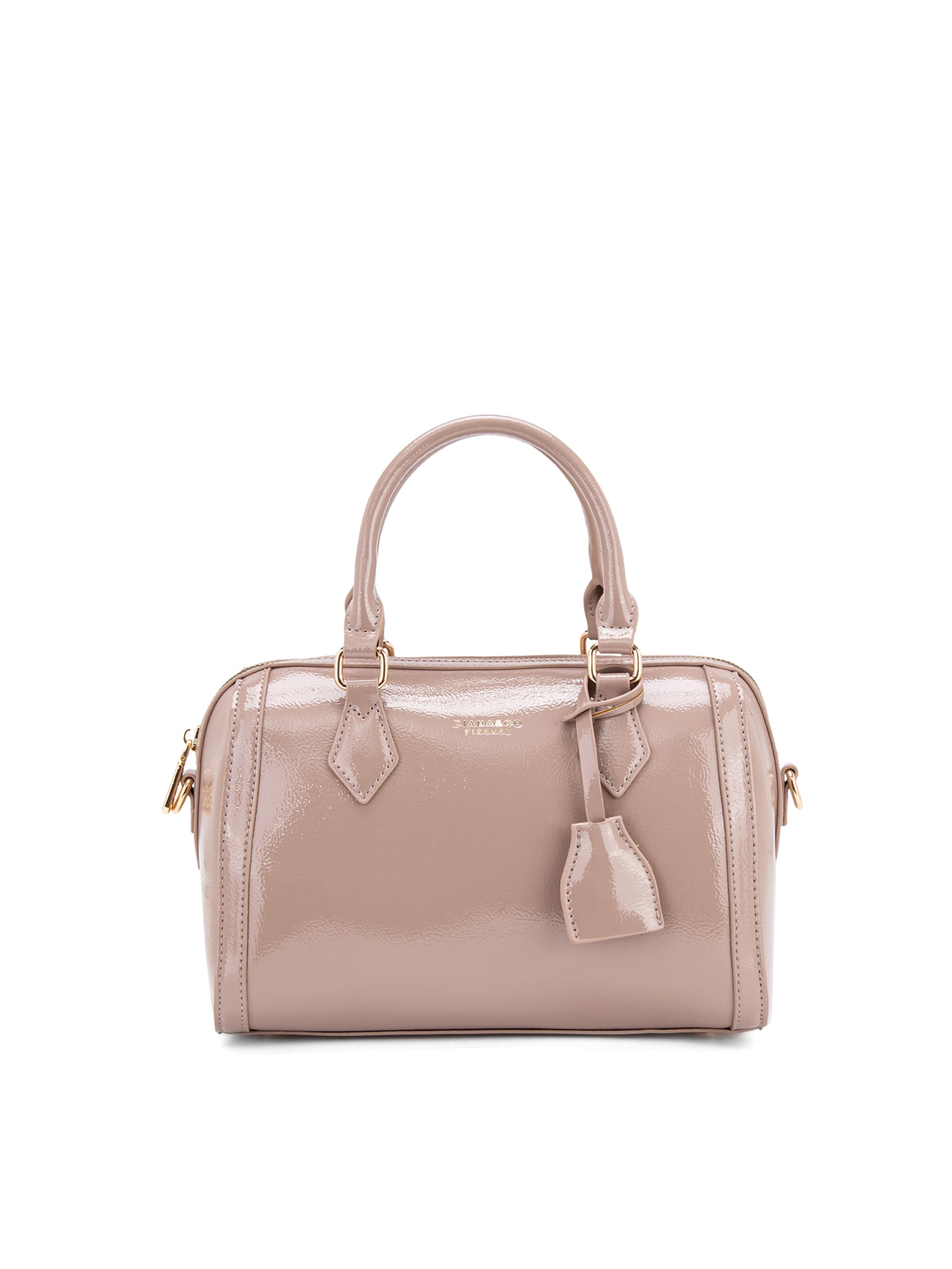 Borsa a tracolla 'Borsa Bauletto Ardena Lux Vegan Leather - , , Blu' di Diana&Co. in grigio: frontale