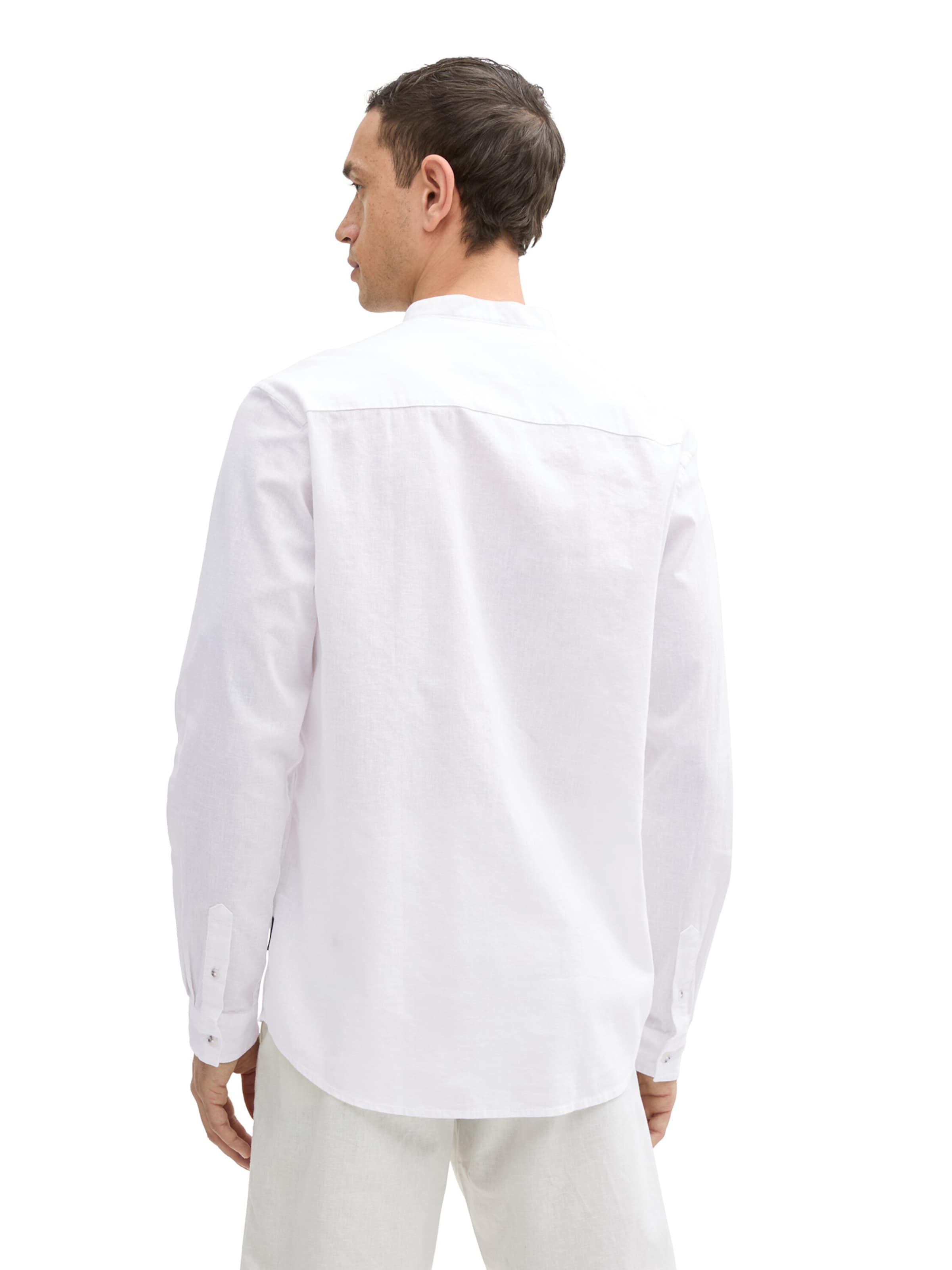 TOM TAILOR Regular fit Overhemd in Wit