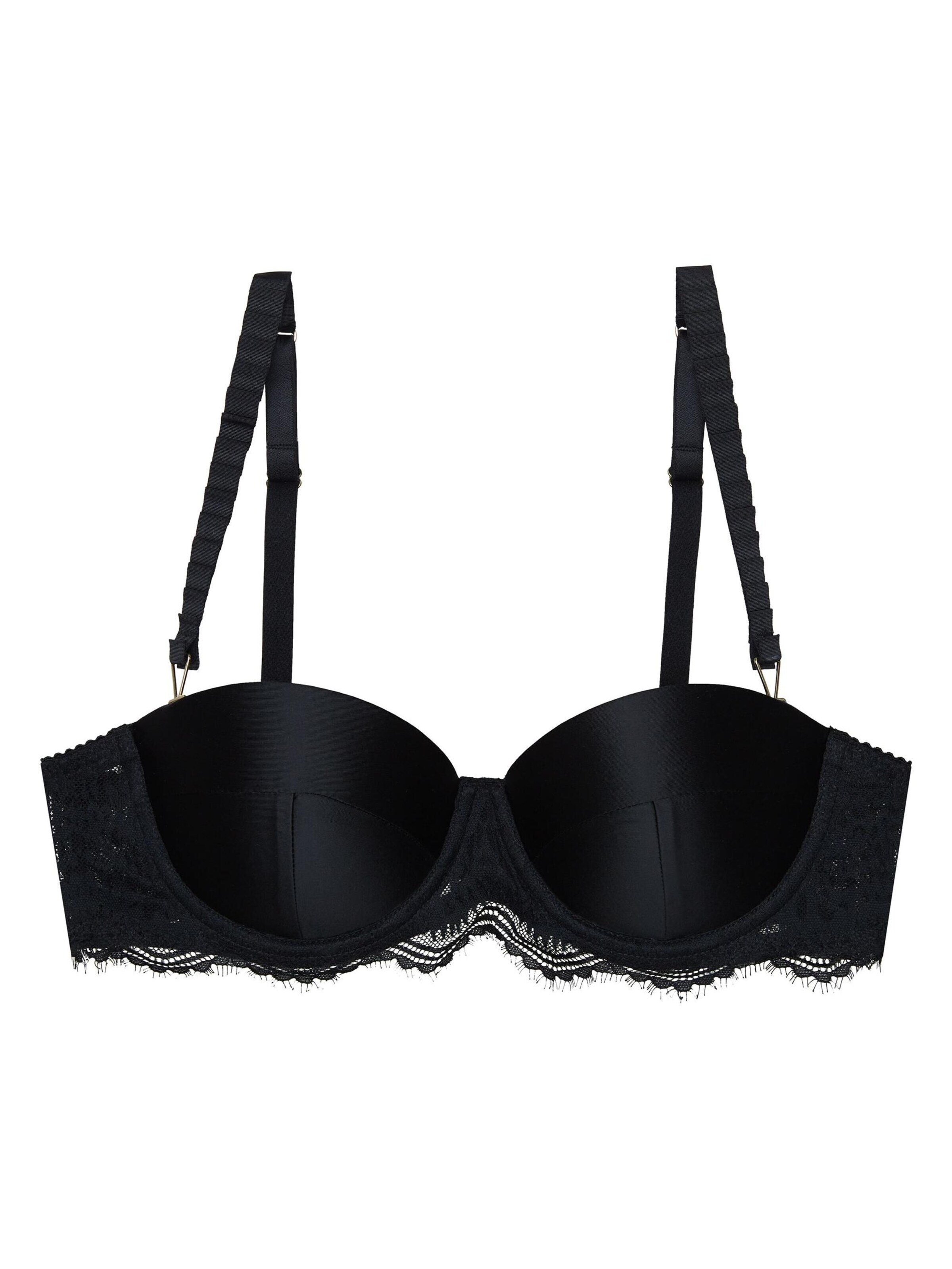 ESOTIQ - Push-up Sujetador 'Brillant' en negro