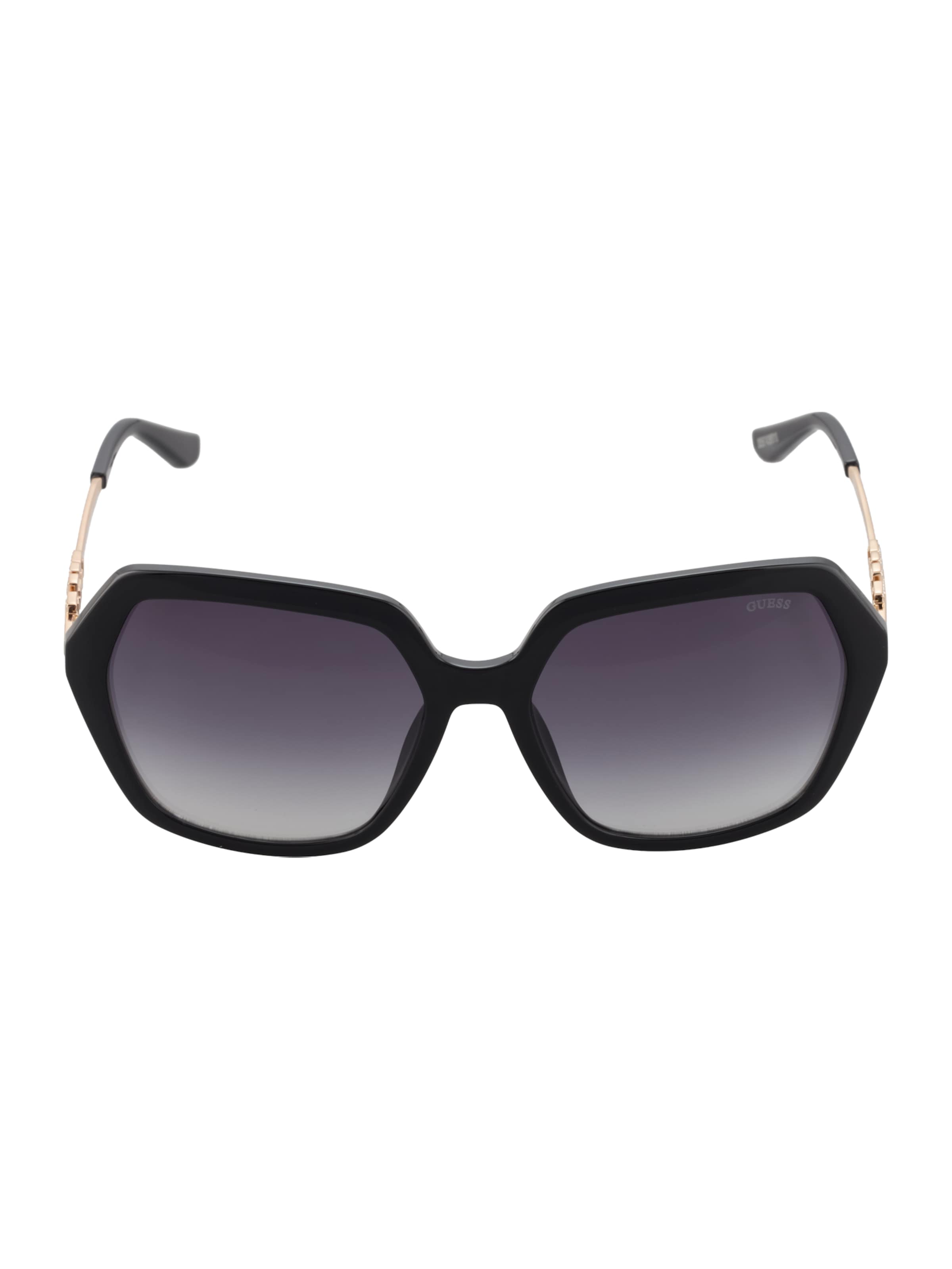 GUESS Okulary przeciwsłoneczne w kolorze czarny