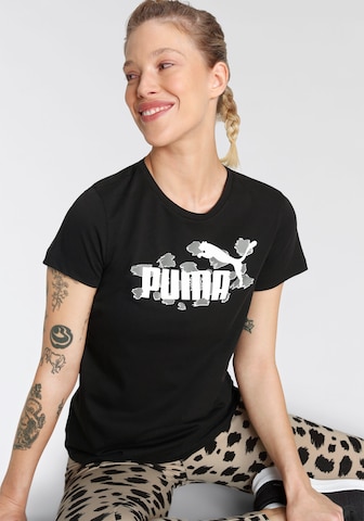 PUMA Shirt in Black: front