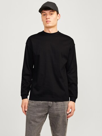 Maglietta 'JJEUrban Edge' di JACK & JONES in nero: frontale