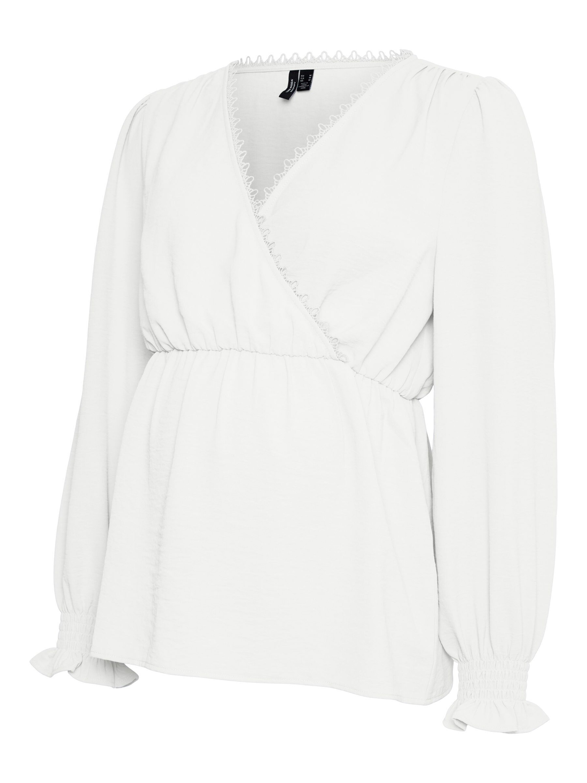 Chemisier Vero Moda Maternity en blanc : devant
