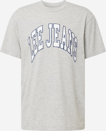 Lee T-Shirt 'VARSITY' in Grau: predná strana