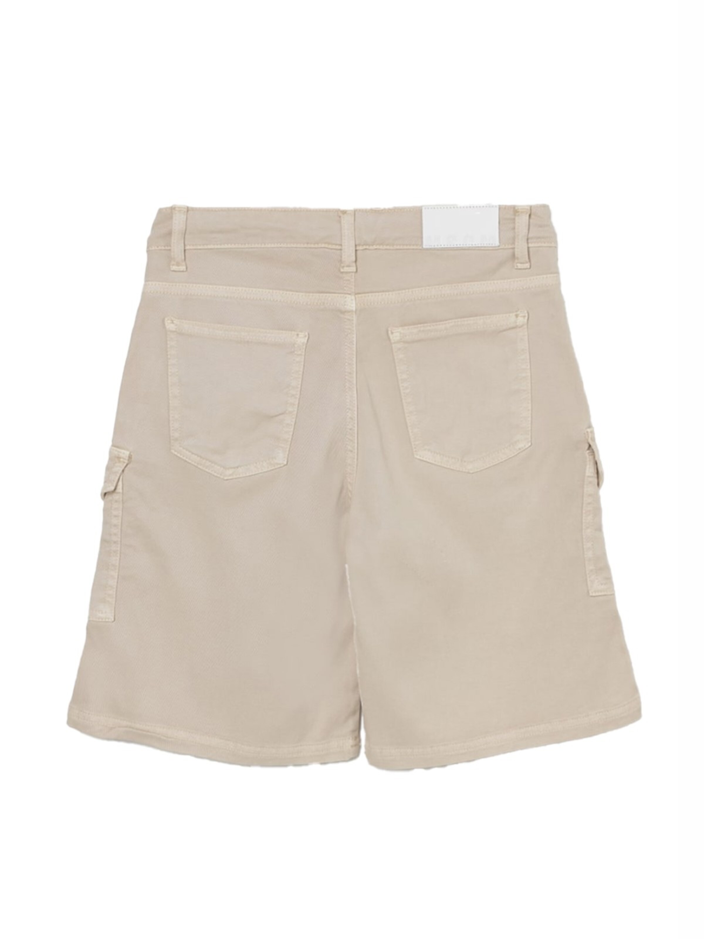 MSGM Regular Broek 'Bermuda beige per bambina' in Beige