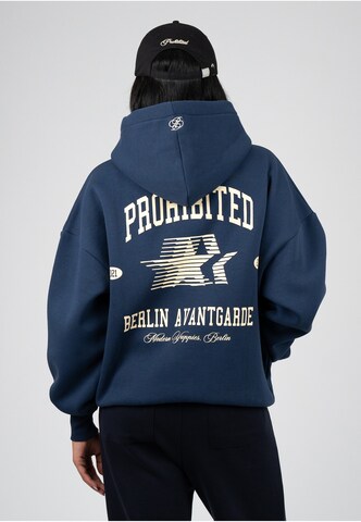 Prohibited Sweatshirt 'Berlin ' in Blau: Vorderseite