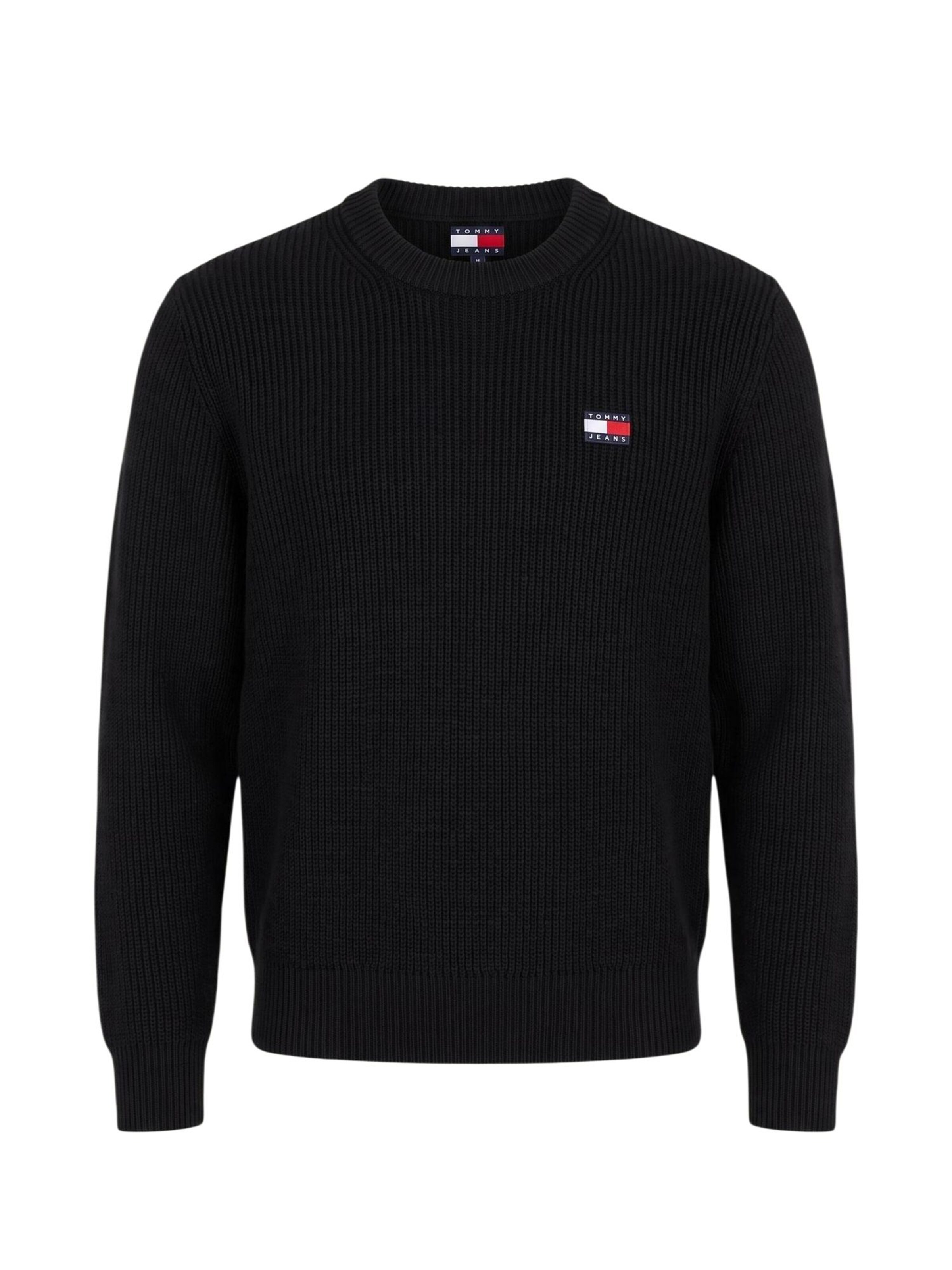 Pullover 'DM0DM20923' di Tommy Jeans in nero: frontale
