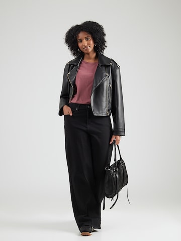 Levi's® Plus Wide Leg Jeans '318' in Schwarz