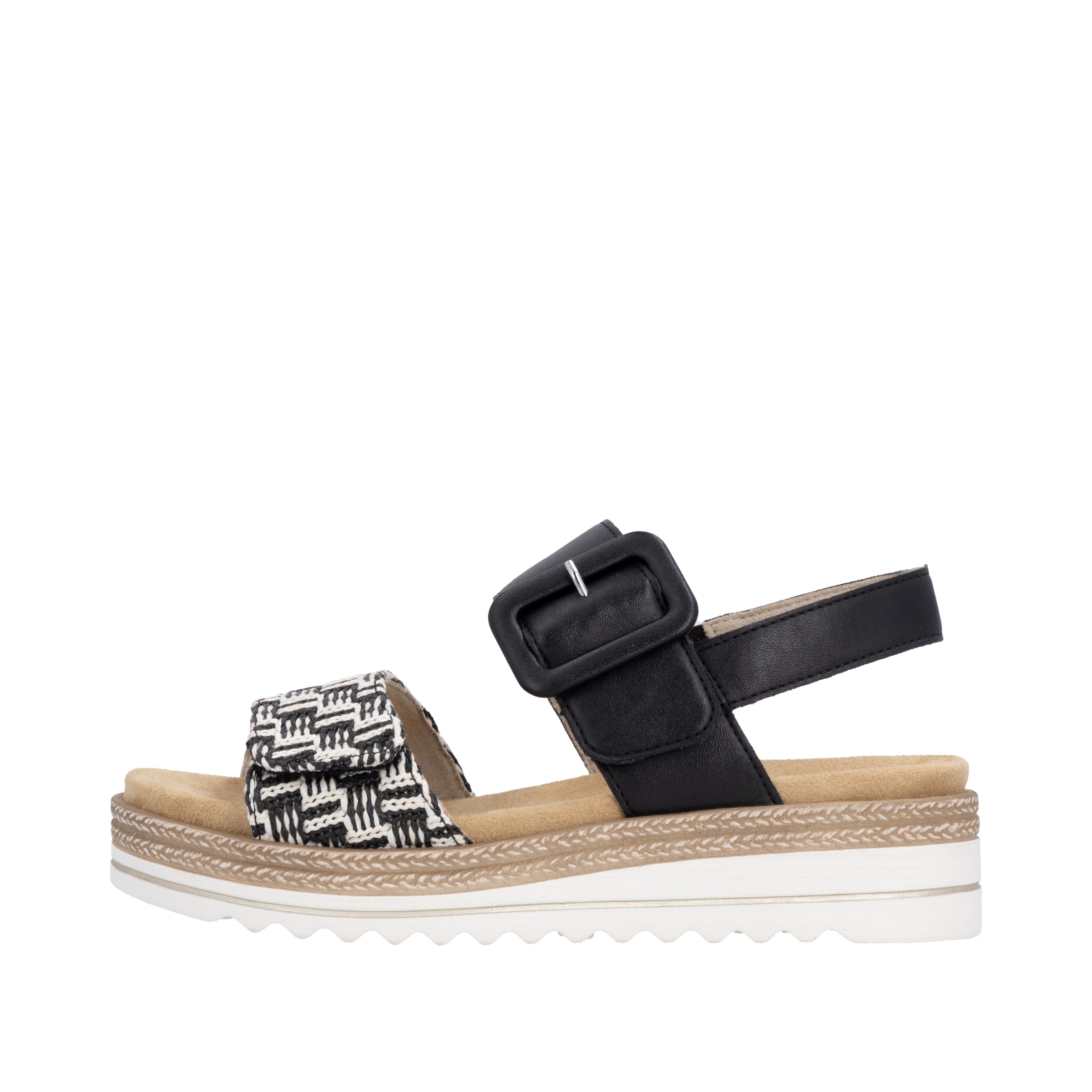 Sandales à lanières REMONTE en noir