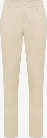 MUSTANGregular Chino hlače 'Daytona' - bež boja: prednji dio