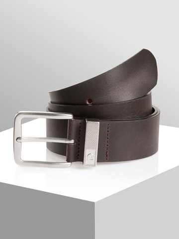 Ceinture ' All Styles ' TOM TAILOR en marron : devant