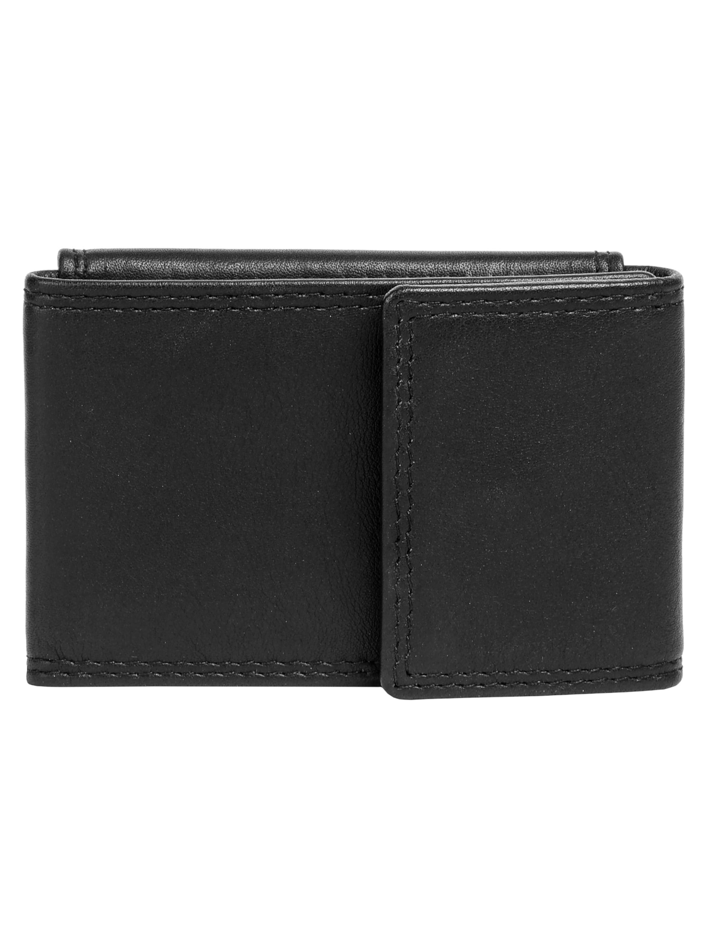 mano Wallet 'SUTURA' in Black