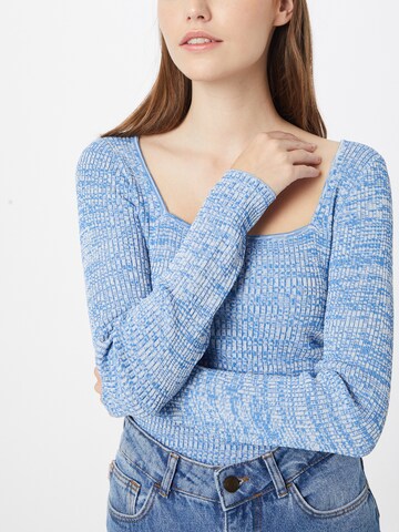 Warehouse Sweter w kolorze niebieski