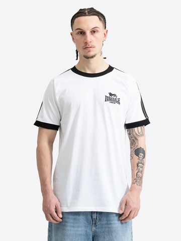 LONSDALE - Camiseta 'Craigtown' en blanco: frente