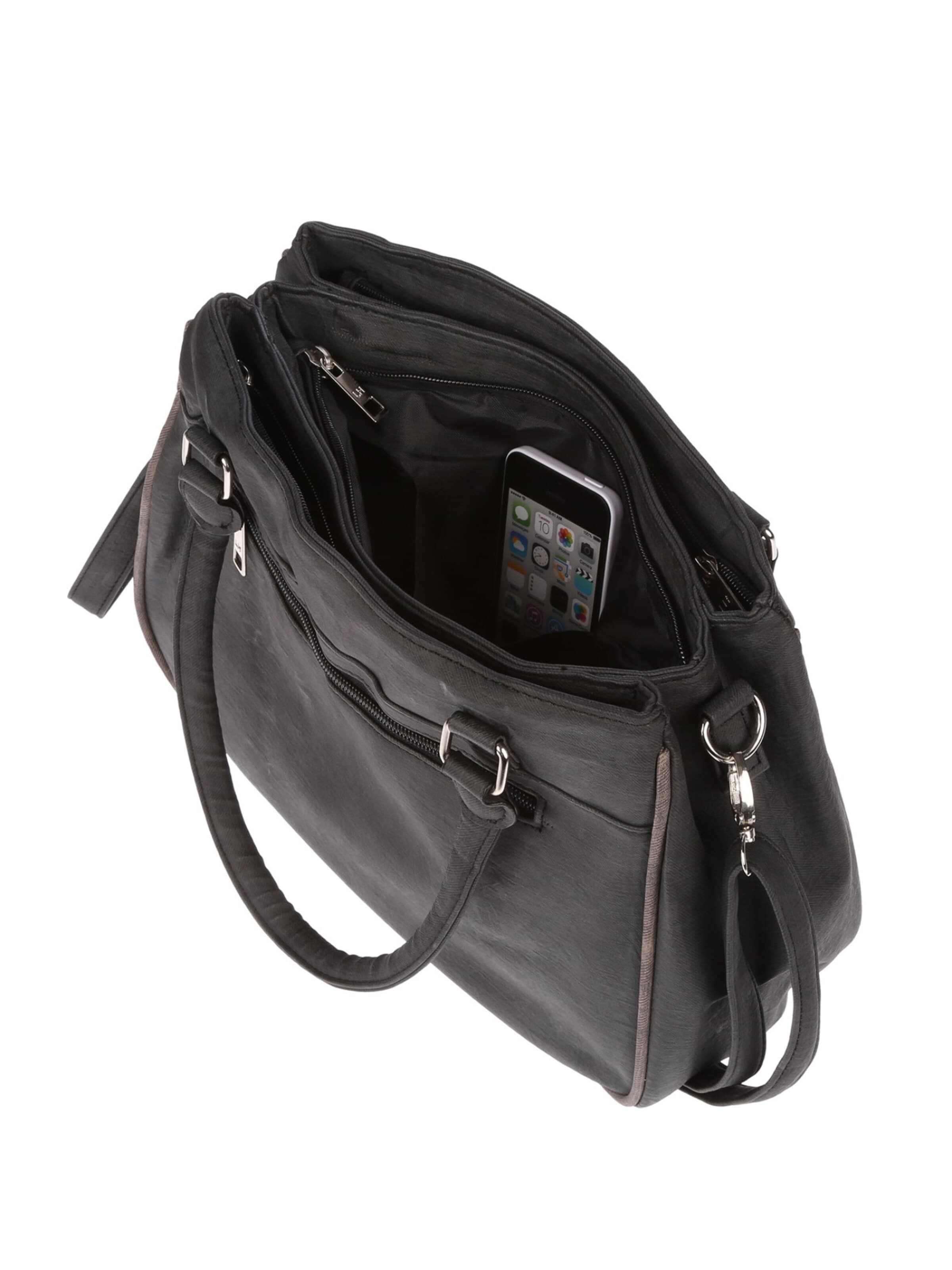 Christian Wippermann Handbag 'Große Damen Tasche Umhängetasche Schultertasche' in Brown