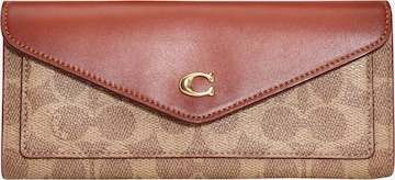 COACH Wallet in Red: front