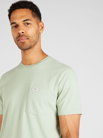 WRANGLER Μπλουζάκι σε πράσινο