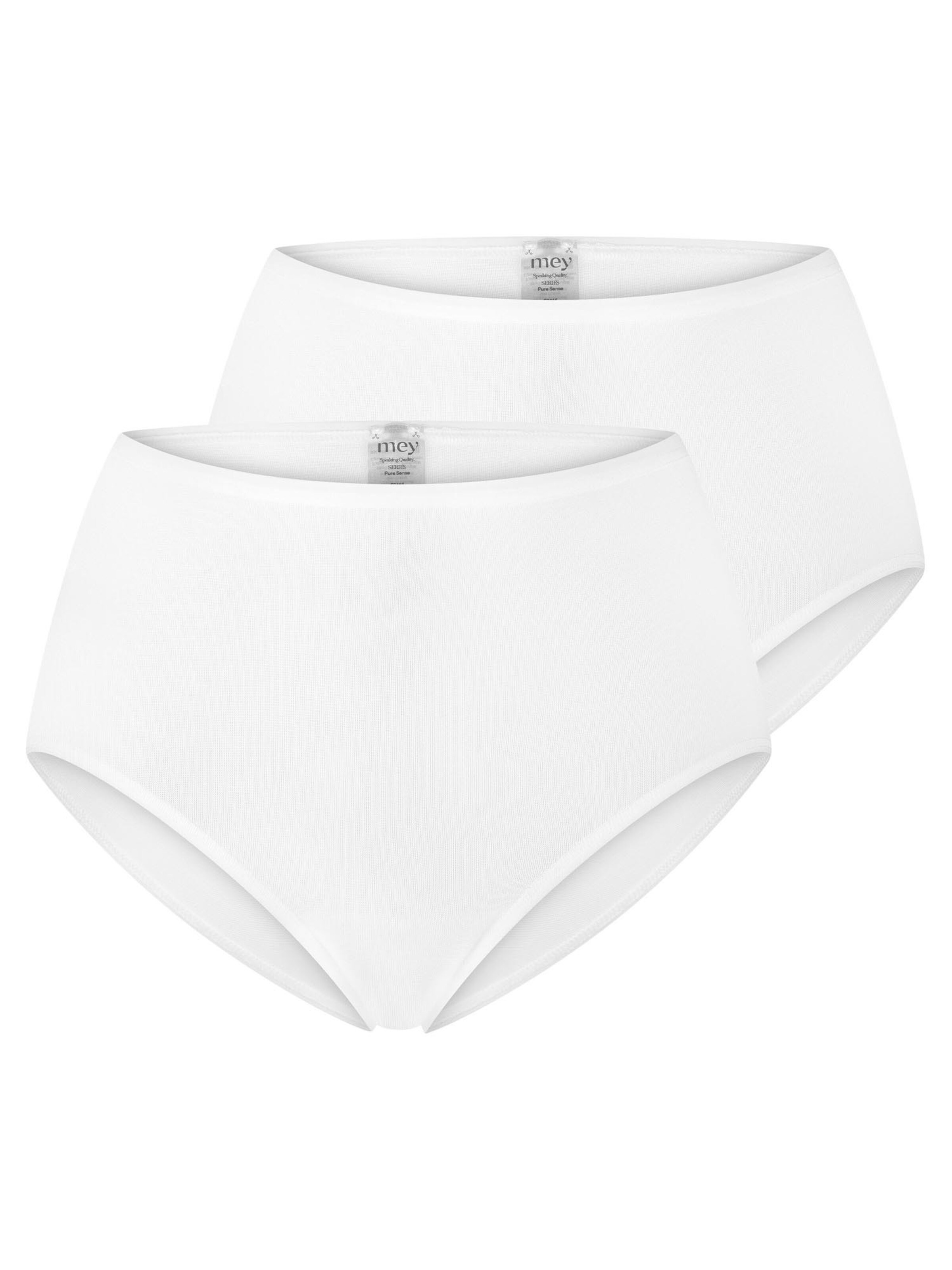 Mey Slip 'Pure Sense'‌‌ in Weiß: Vorderseite