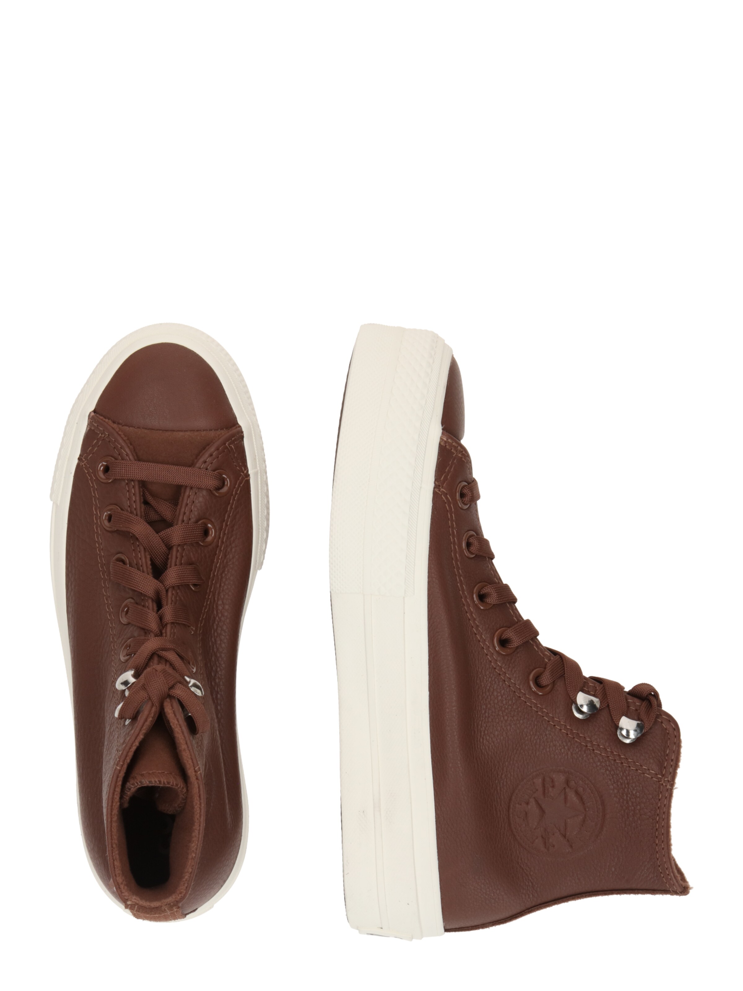 Baskets hautes 'Chuck Taylor All Star Lift' CONVERSE en marron