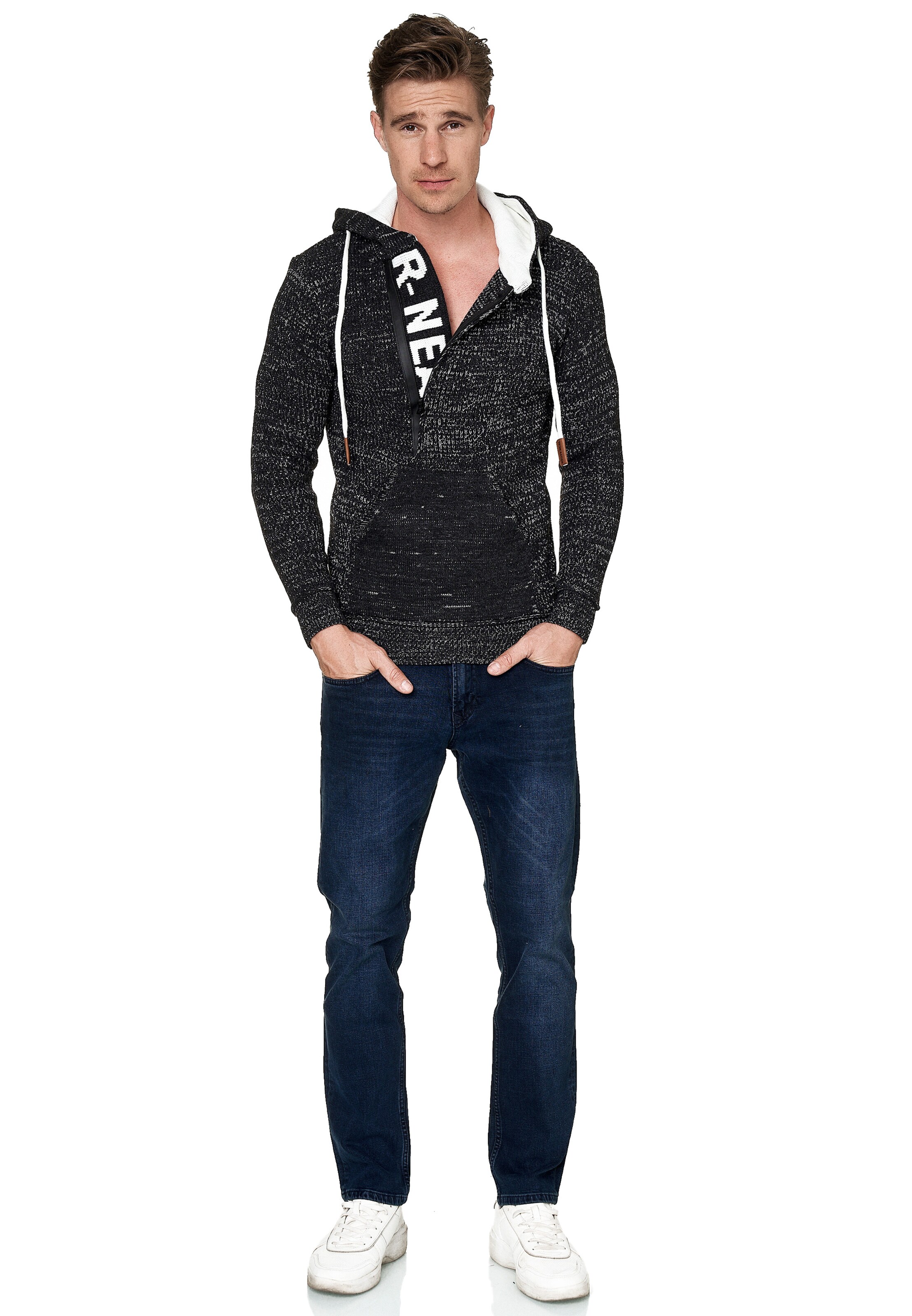 Rusty Neal Trui in Grijs