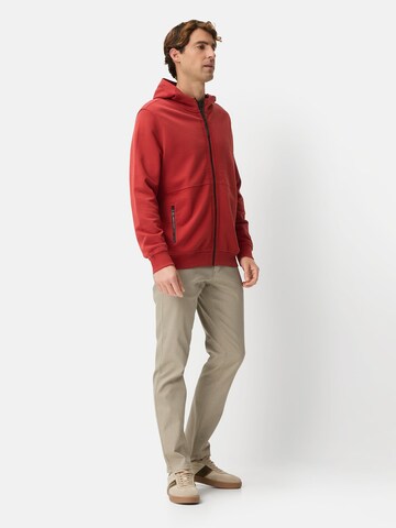 CAMEL ACTIVE Zip-Up Hoodie in Red