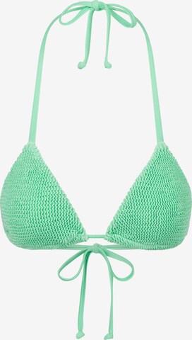 Moda Minx Bikini Top in Green: front