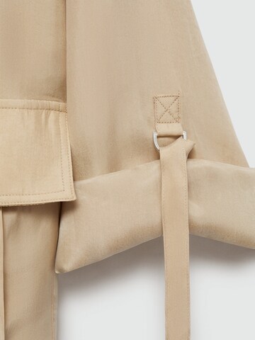 MANGO Jacke 'LORCA' in Beige