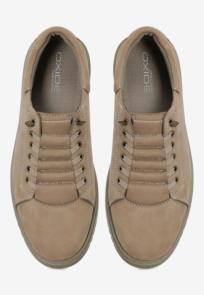 OXIDE Baskets basses en sable, Vue avec produit