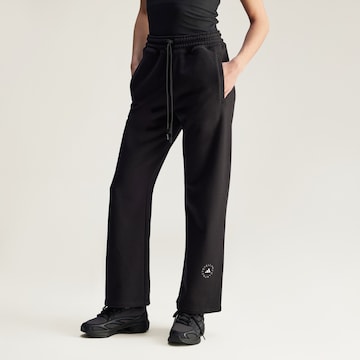 regular Pantaloni sportivi di ADIDAS BY STELLA MCCARTNEY in nero: frontale