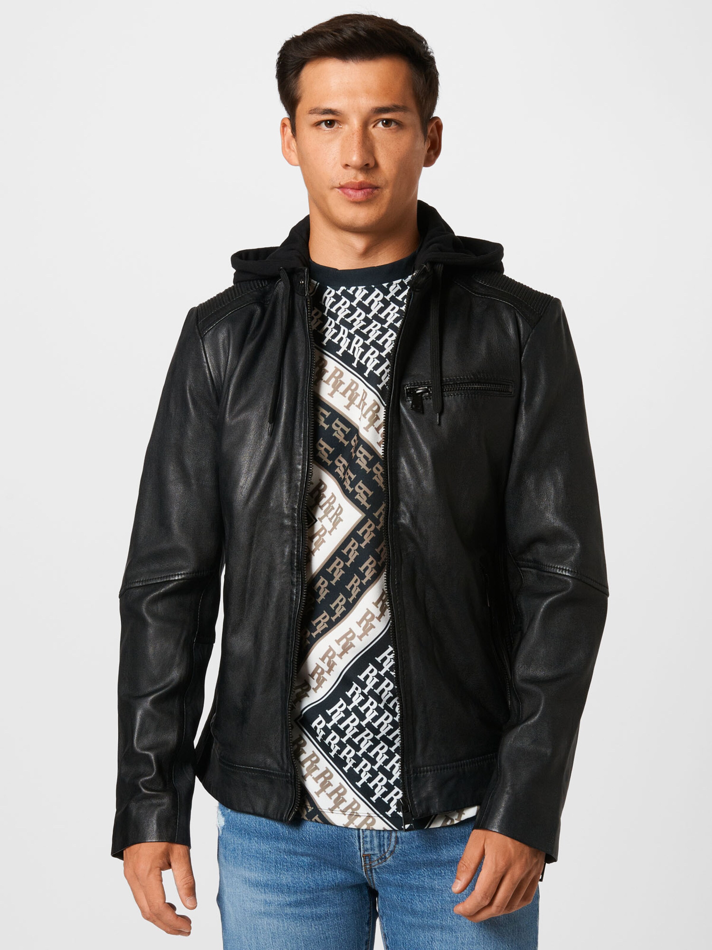 Männer Jacken FREAKY NATION Jacke 'Get Start' in Schwarz - DX97865 Männer Jacken FREAKY NATION Jacke 'Get Start' in Schwarz - DX97865