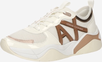 ARMANI EXCHANGENiske tenisice - bijela boja: prednji dio