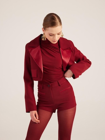 HOLLY LOLLY Blazer in Red