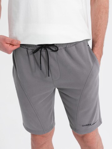 Ombre Regular Trousers in Grey